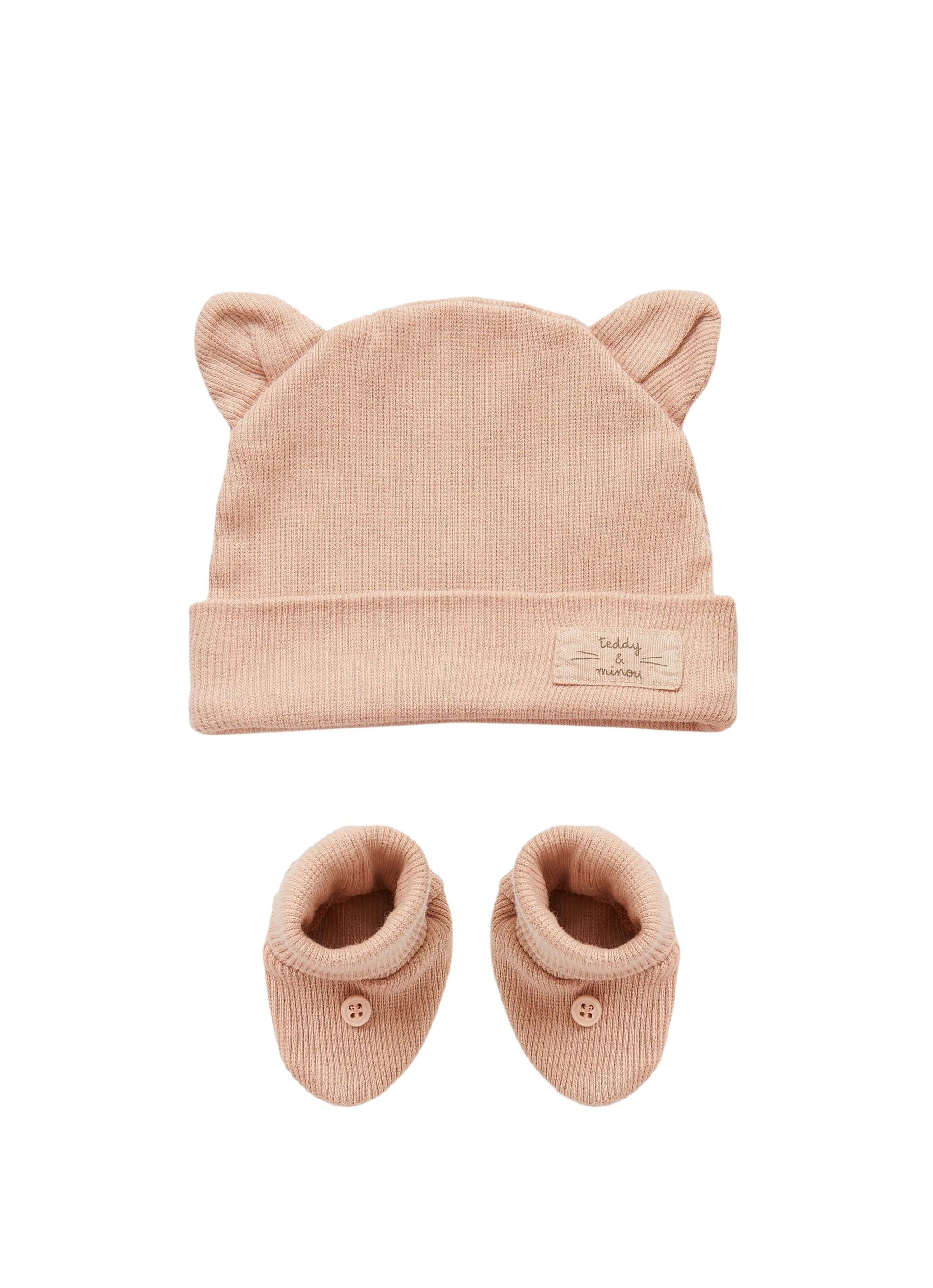 Hat and slippers set - Frappe