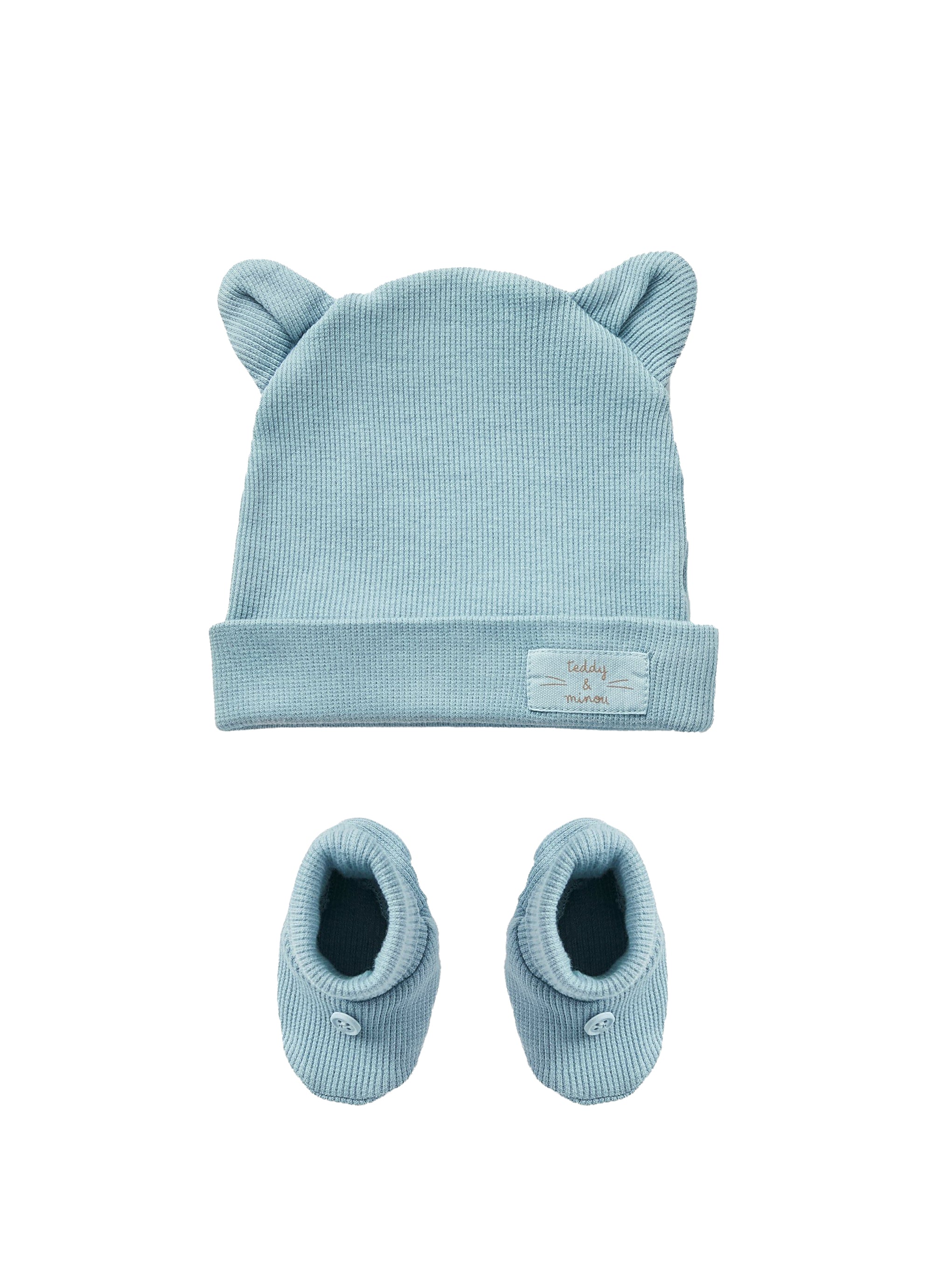 Hat and slippers set - Onda