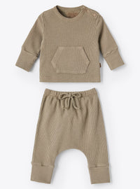 Two-piece pocket set - Cacao
