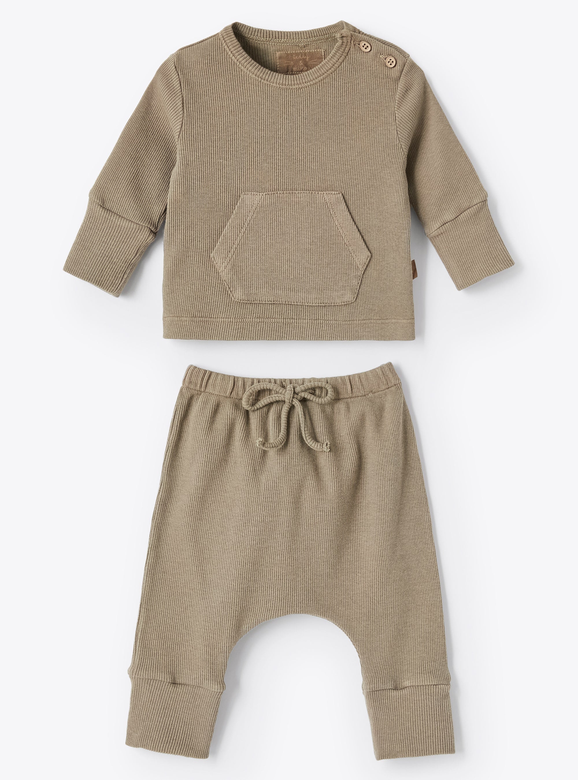 Two-piece pocket set - Cacao