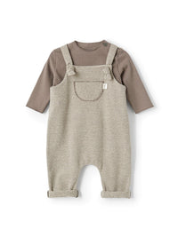 Striped overalls - Caco & Cacao