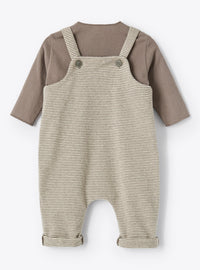 Striped overalls - Caco & Cacao
