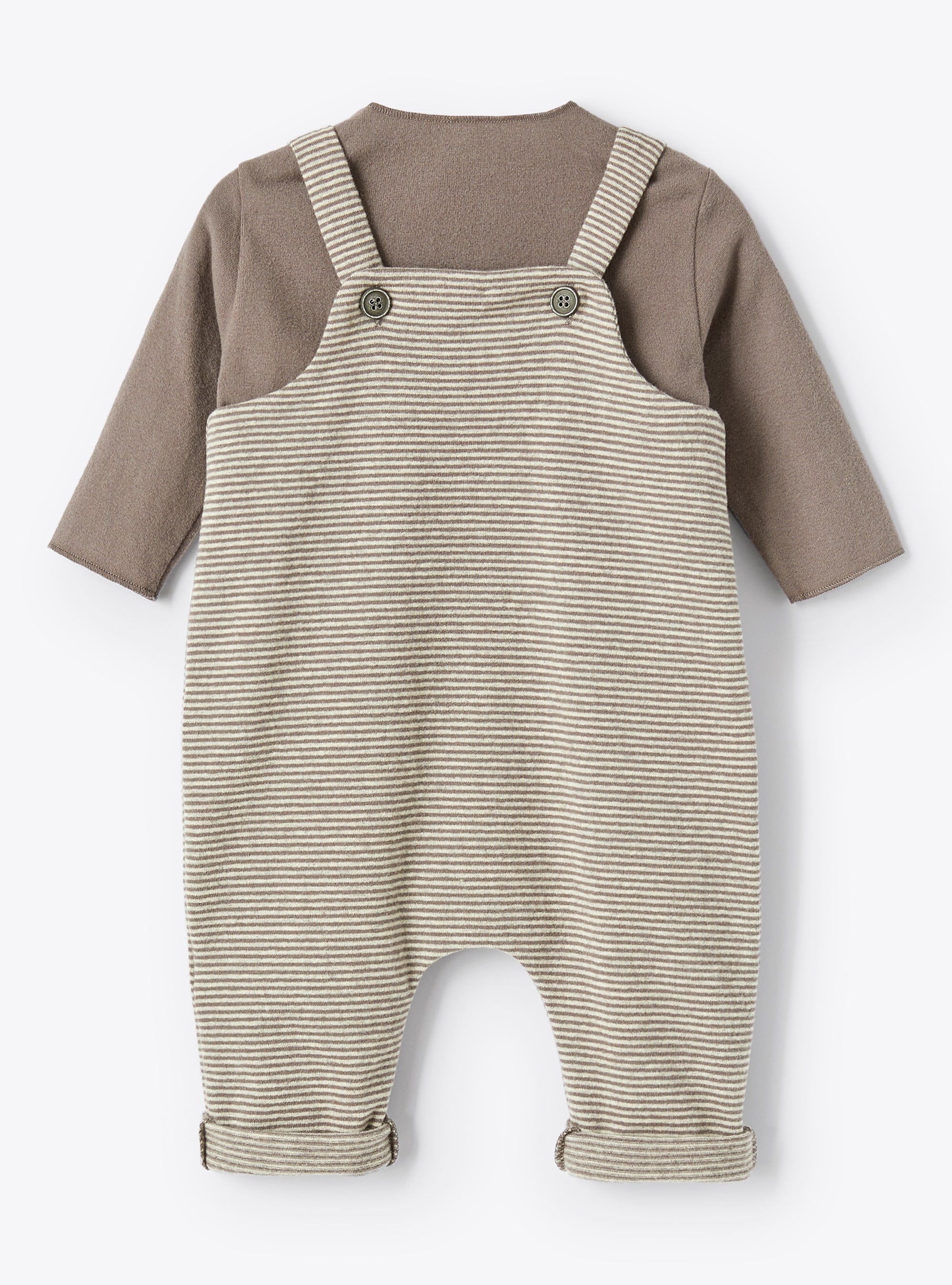 Striped overalls - Caco & Cacao