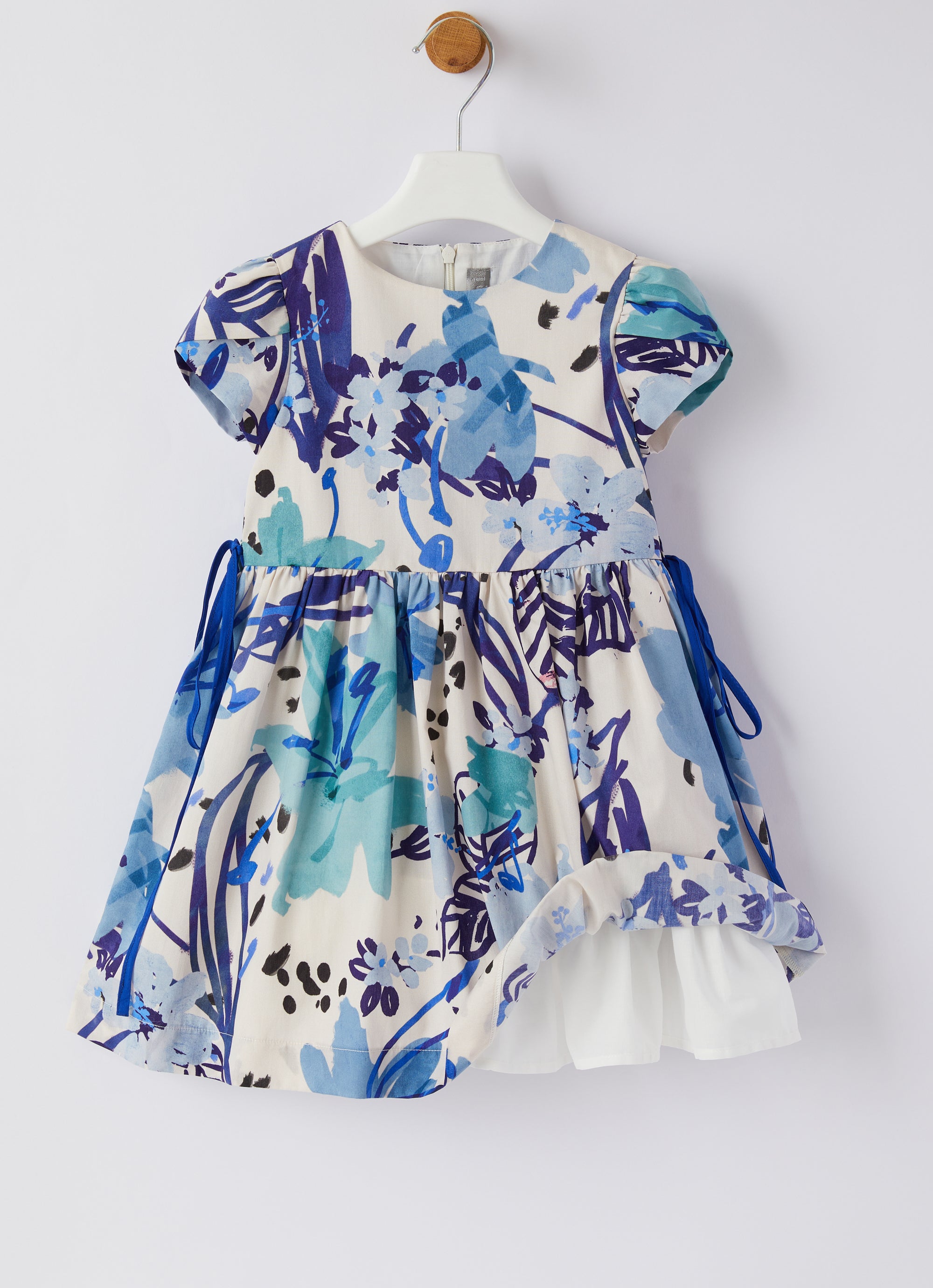 Short-sleeved dress with pattern - Oceano