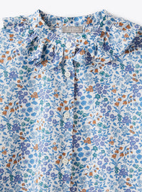 Long-sleeved flared shirt - Light Blue