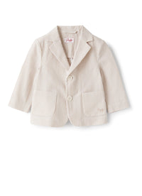 Crepe blazer - Dark Beige