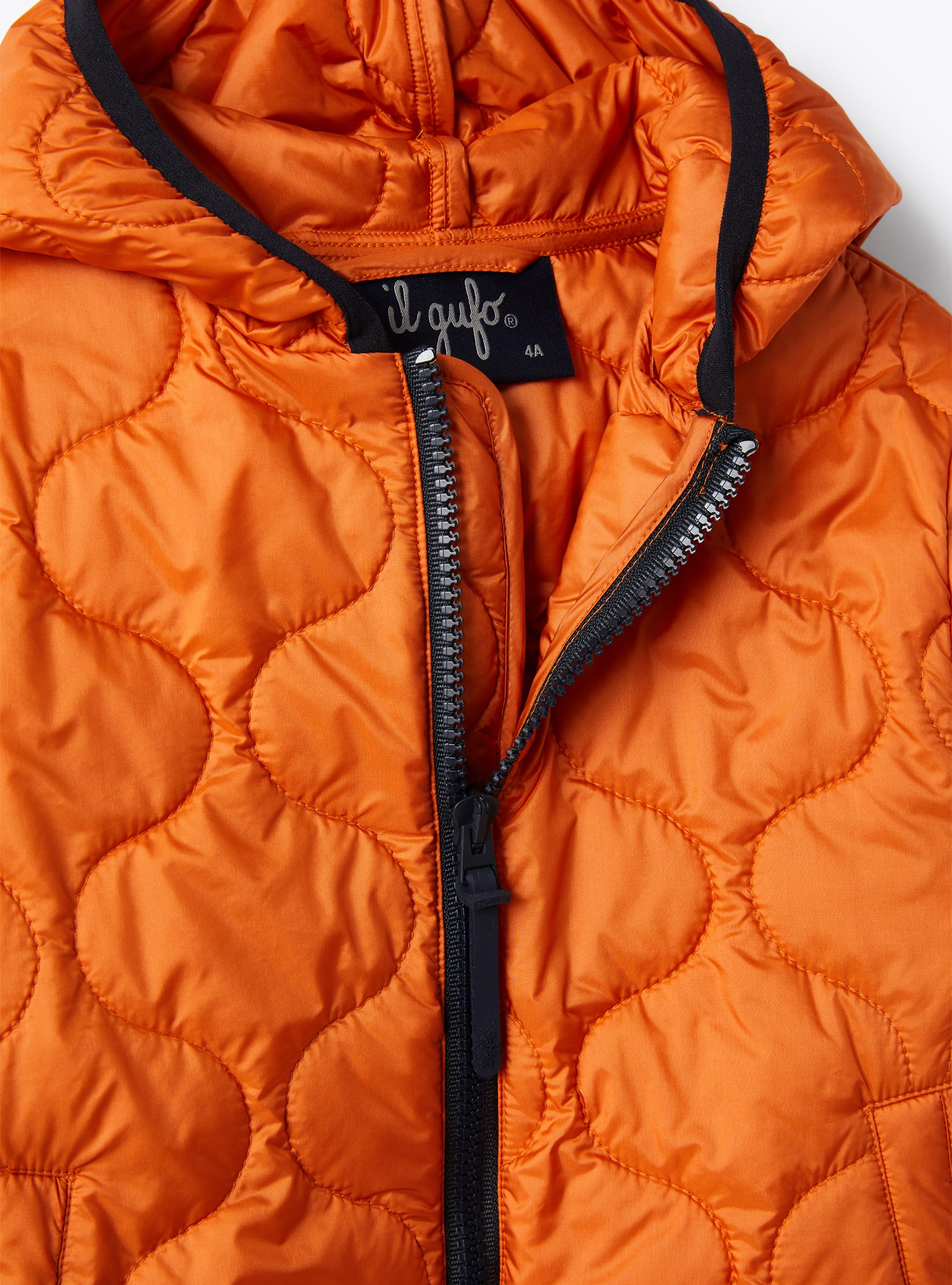 Padded jacket - Crab Orange