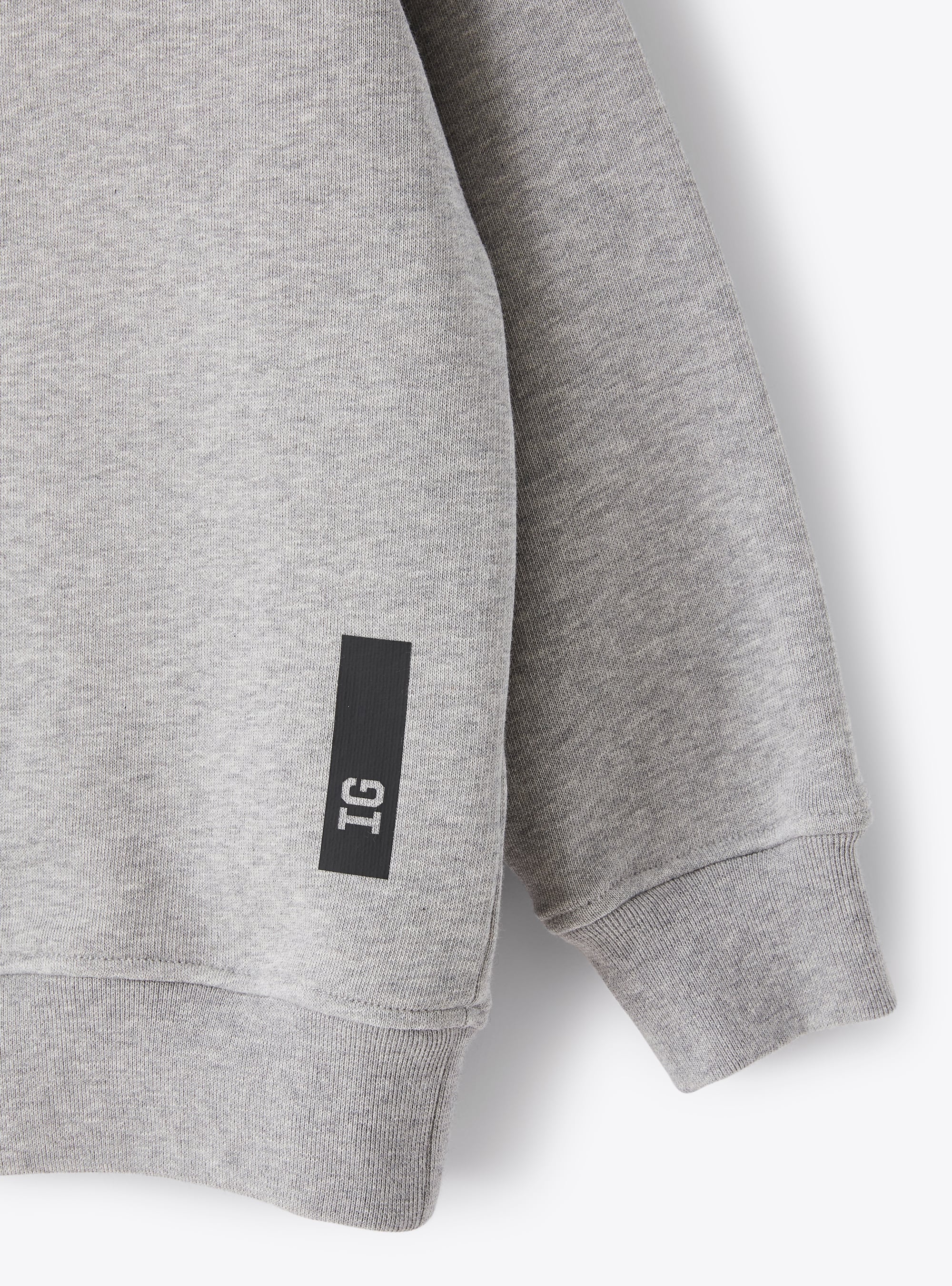 Round-neck sweatshirt - Cloud Grey