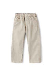 Zip fly trousers - Sand