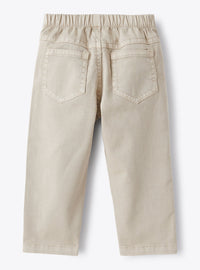 Zip fly trousers - Sand