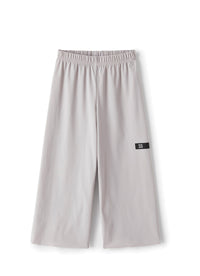 Loose-fitting long trousers - Grey Green