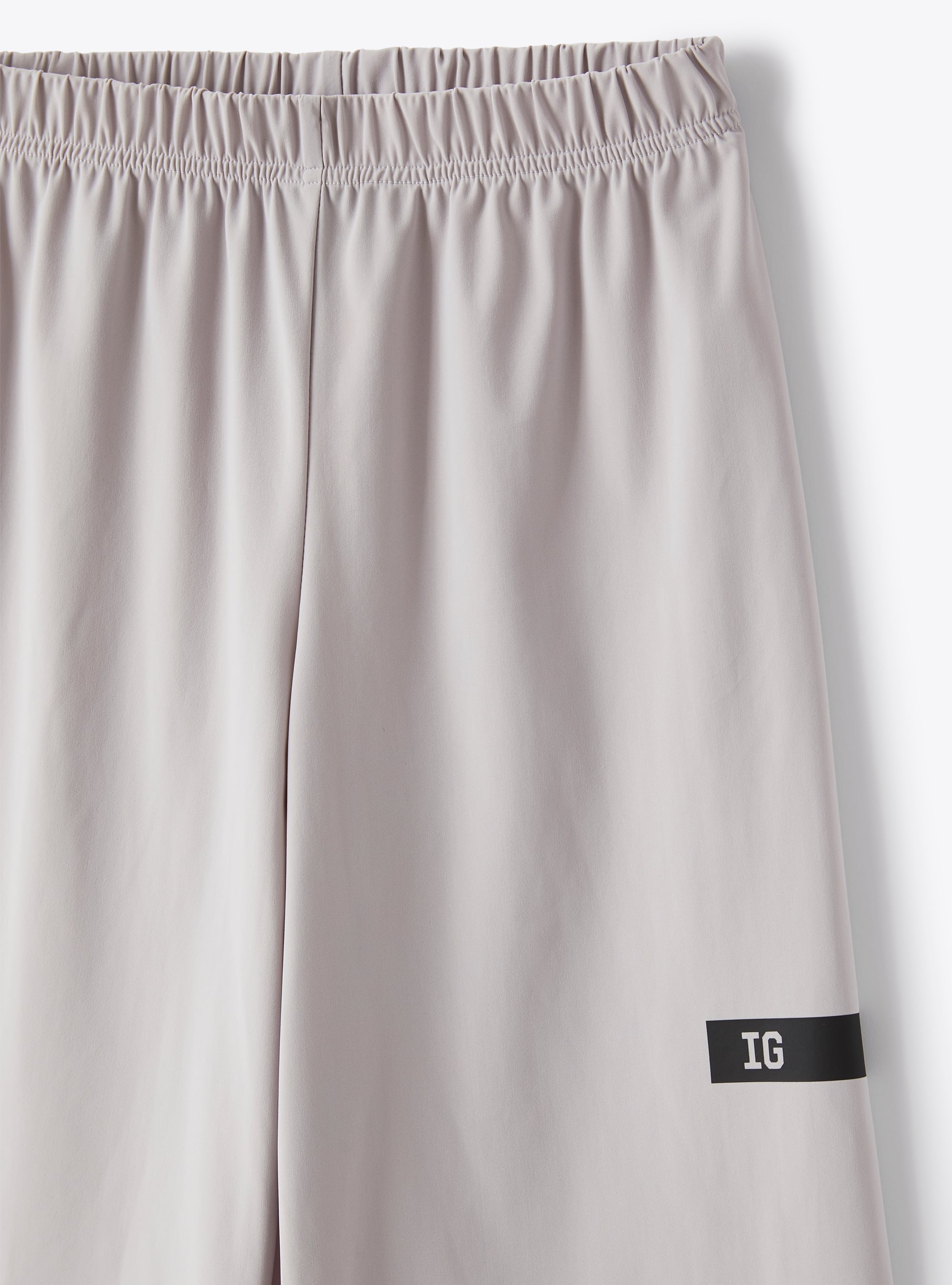 Loose-fitting long trousers - Grey Green