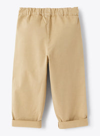 Baggy trousers - Dark Beige