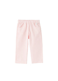 Regular crepon trousers - Pink