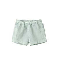 Elasticated waist shorts - Lake
