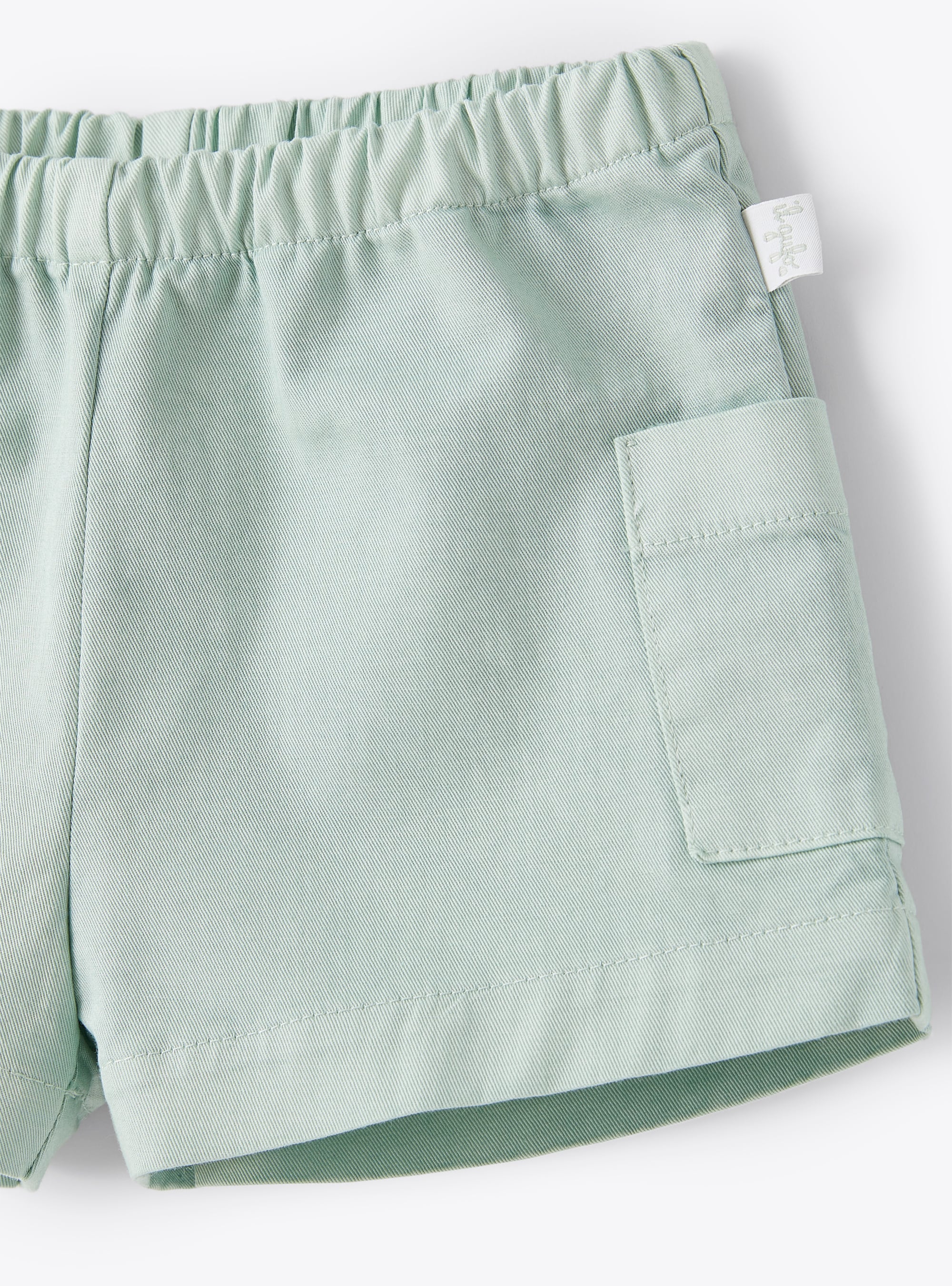 Elasticated waist shorts - Lake