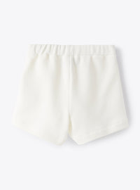 Fleece shorts - Milk