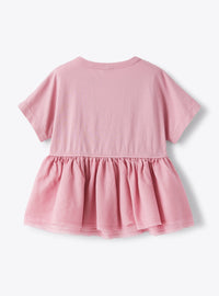 T-shirt and veil - Pink