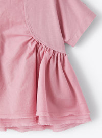 T-shirt and veil - Pink