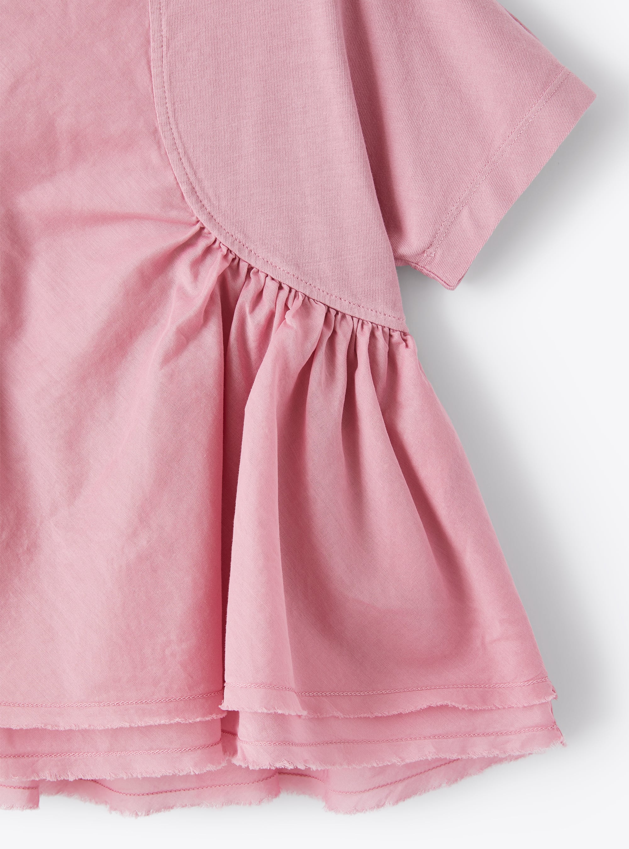 T-shirt and veil - Pink