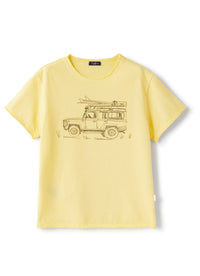 Solution-dyed T-shirt - Chick Yellow & Green