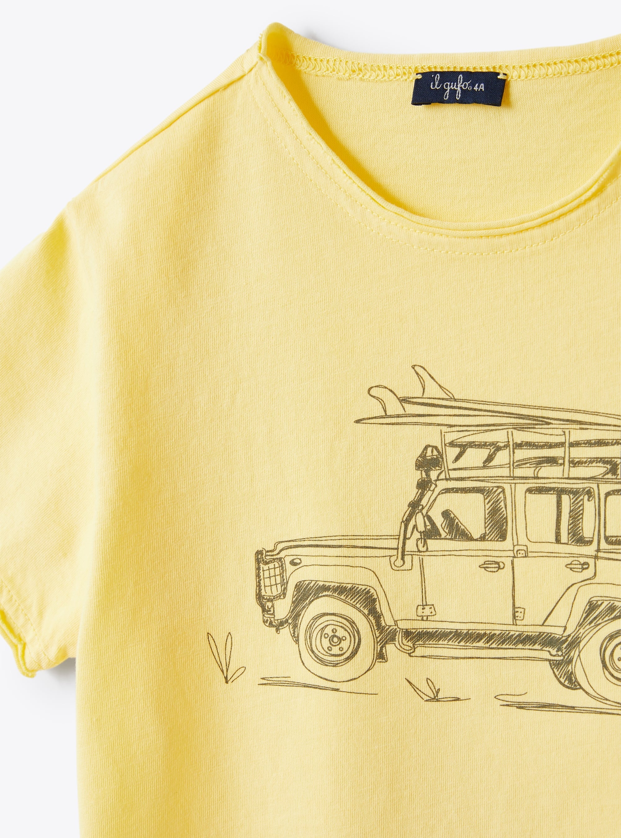 Solution-dyed T-shirt - Chick Yellow & Green