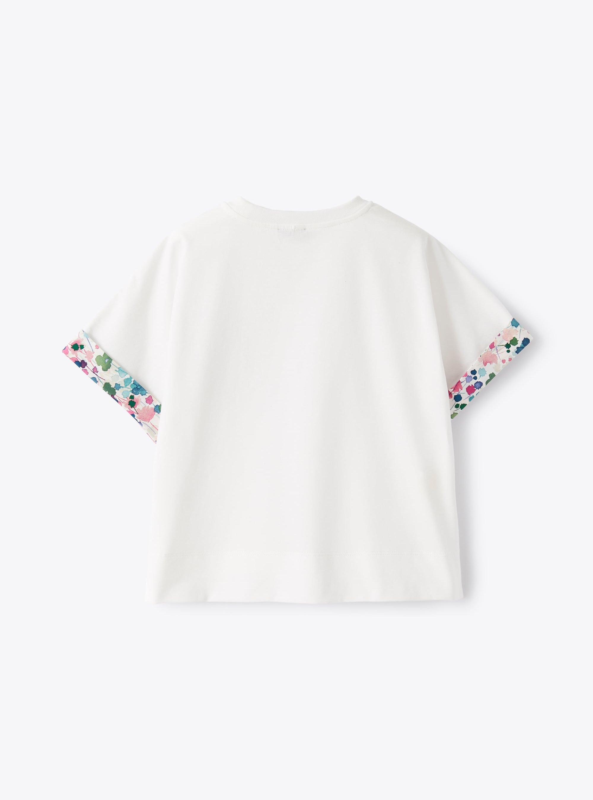 T-shirt with patch pocket - Cyclamen Pink