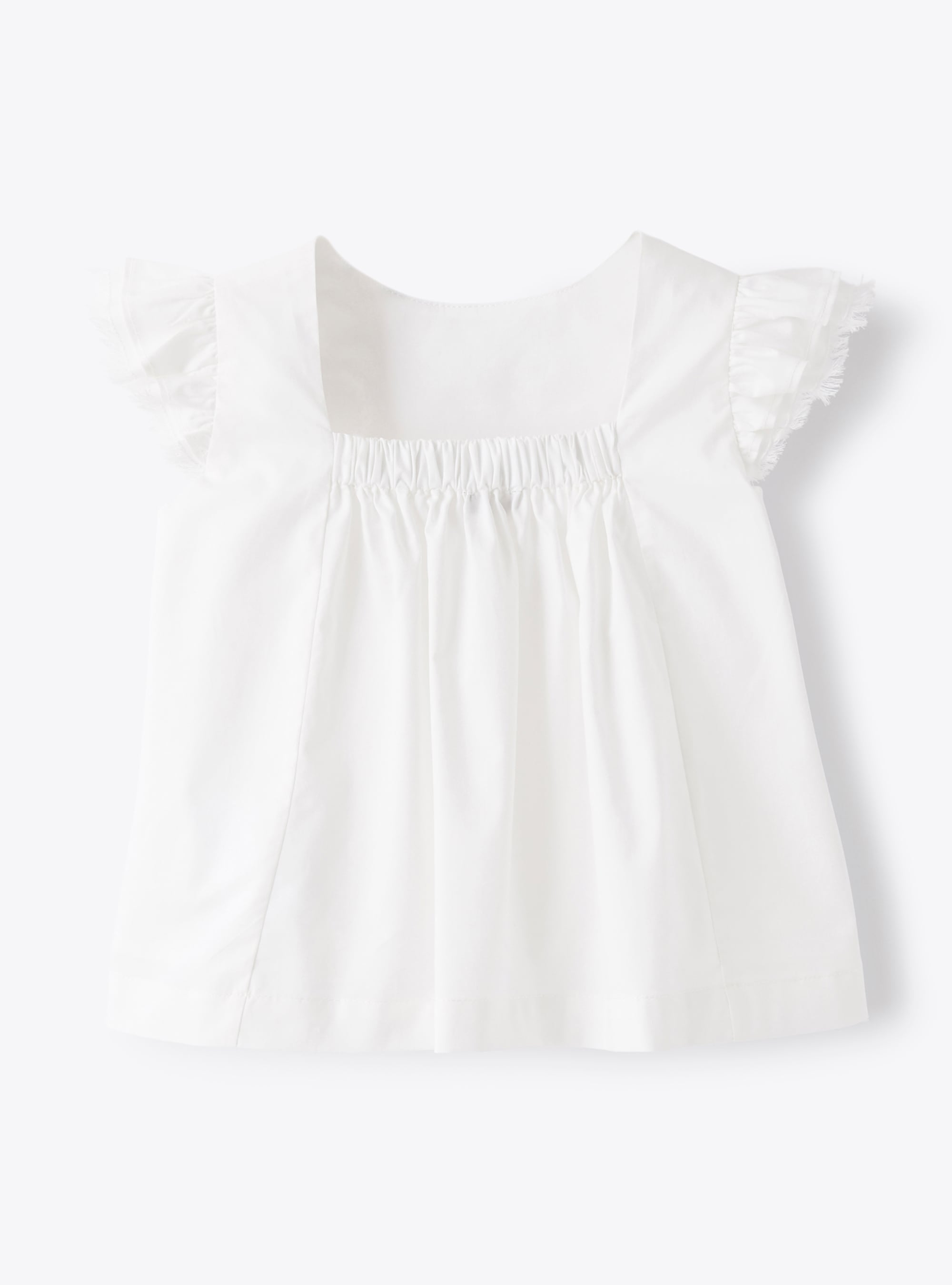 Top en satin - White