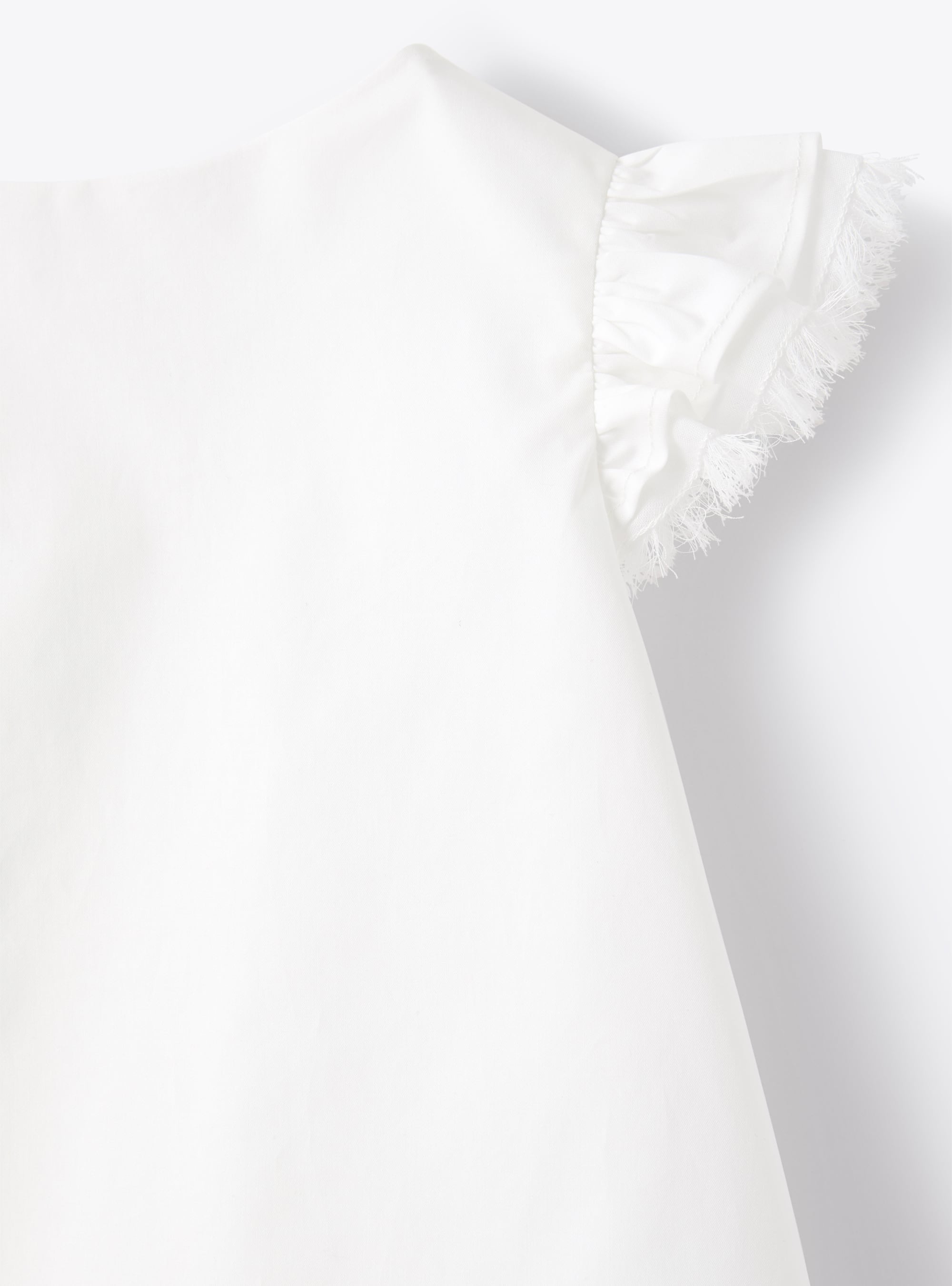 Top en satin - White