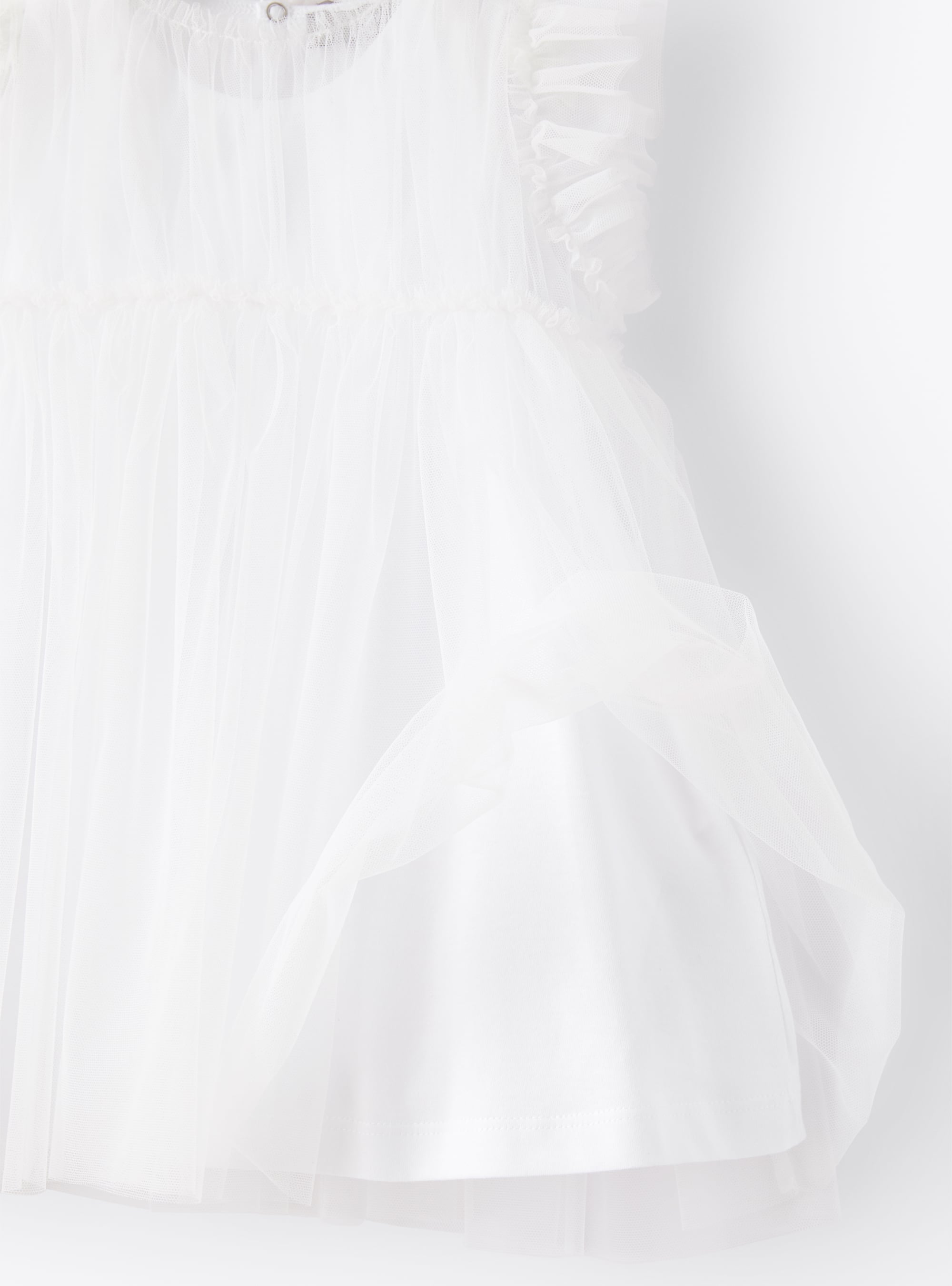 Tulle dress - Milk