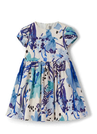 Short-sleeved dress with pattern - Oceano