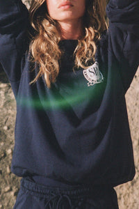 Sweatshirt imprimé - Dark Navy