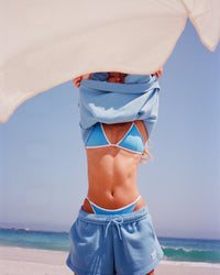 Haut de bikini triangle Kate à liseré - Juniper