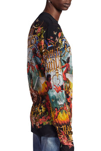 Top JPG x Lil Nas en tulle - Multicolor