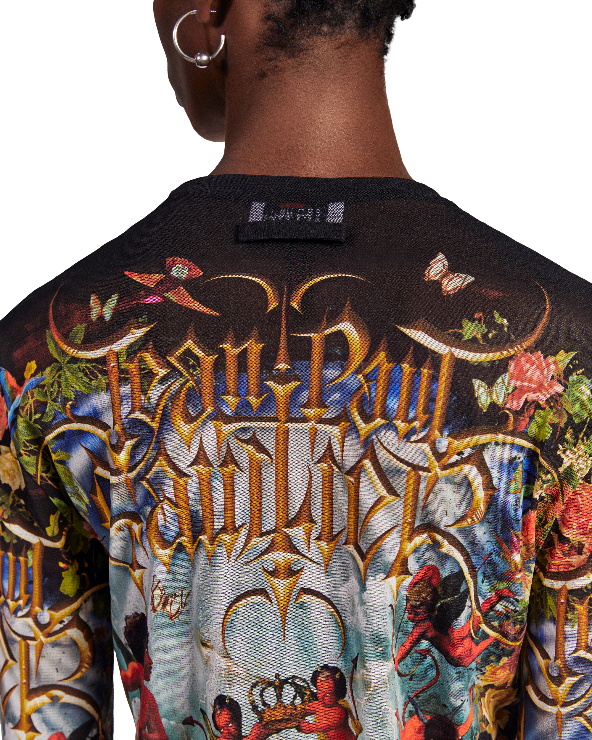 Top JPG x Lil Nas en tulle - Multicolor