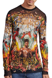 Top JPG x Lil Nas en tulle - Multicolor