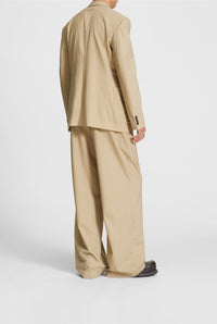 Blazer Les Punks en laine - Beige & Ecru