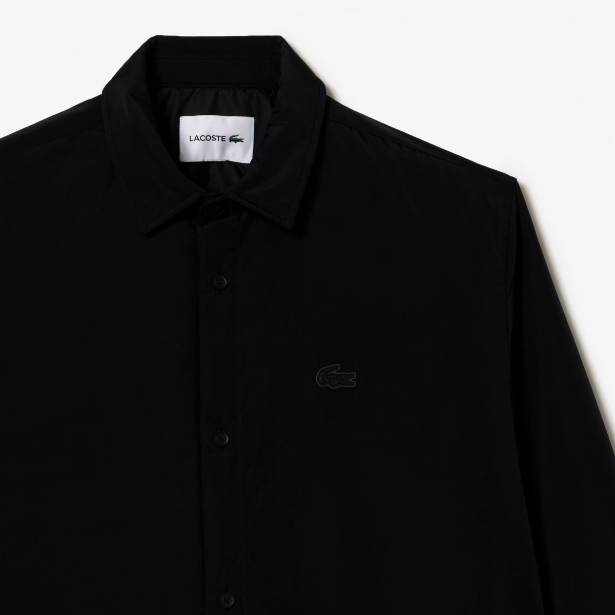 Surchemise à col boutonné - Noir