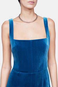 Combinaison Vesper en velours - Lagoon