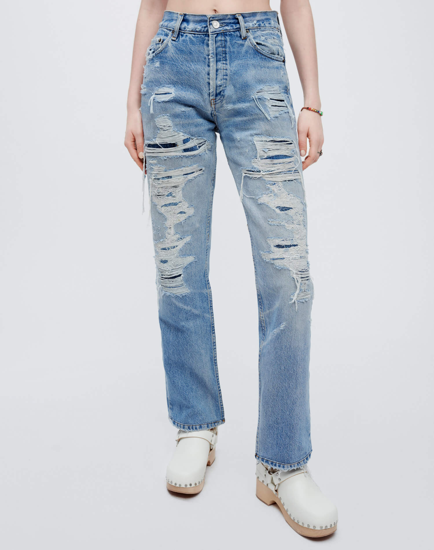 Jean droit Repair 90's - Indigo