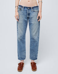 Raw boyfriend jeans - Indigo