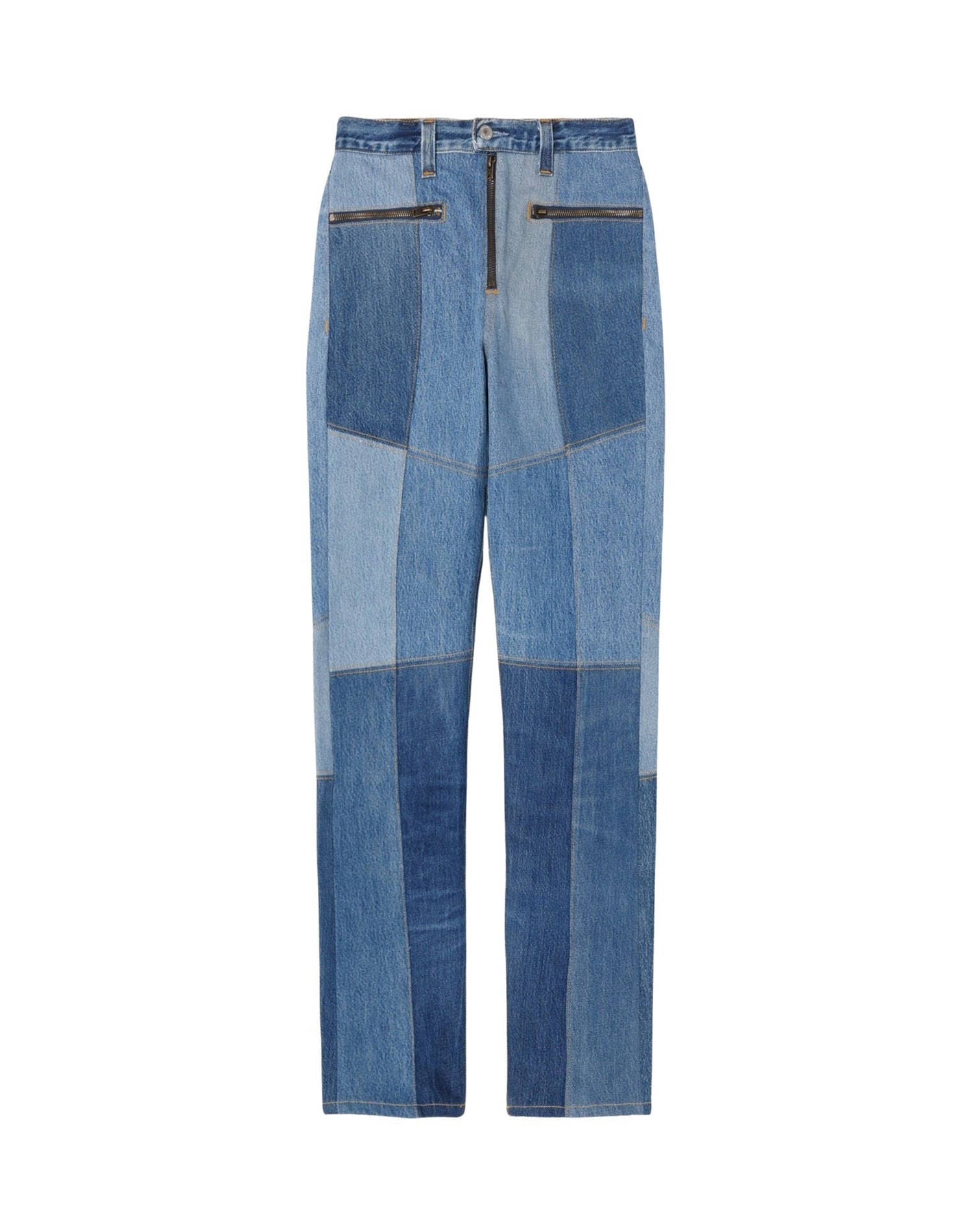 Jean droit Moto - Indigo