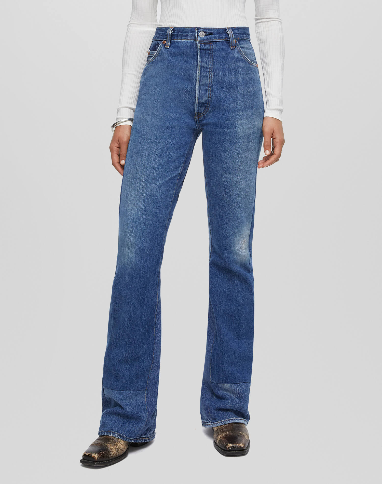Jean loose flare Levi's - Indigo