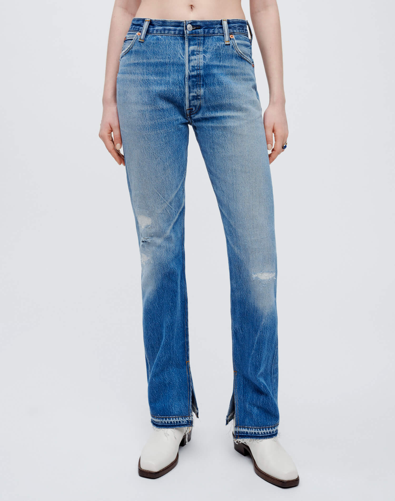 Jean Skinny Boot - Indigo