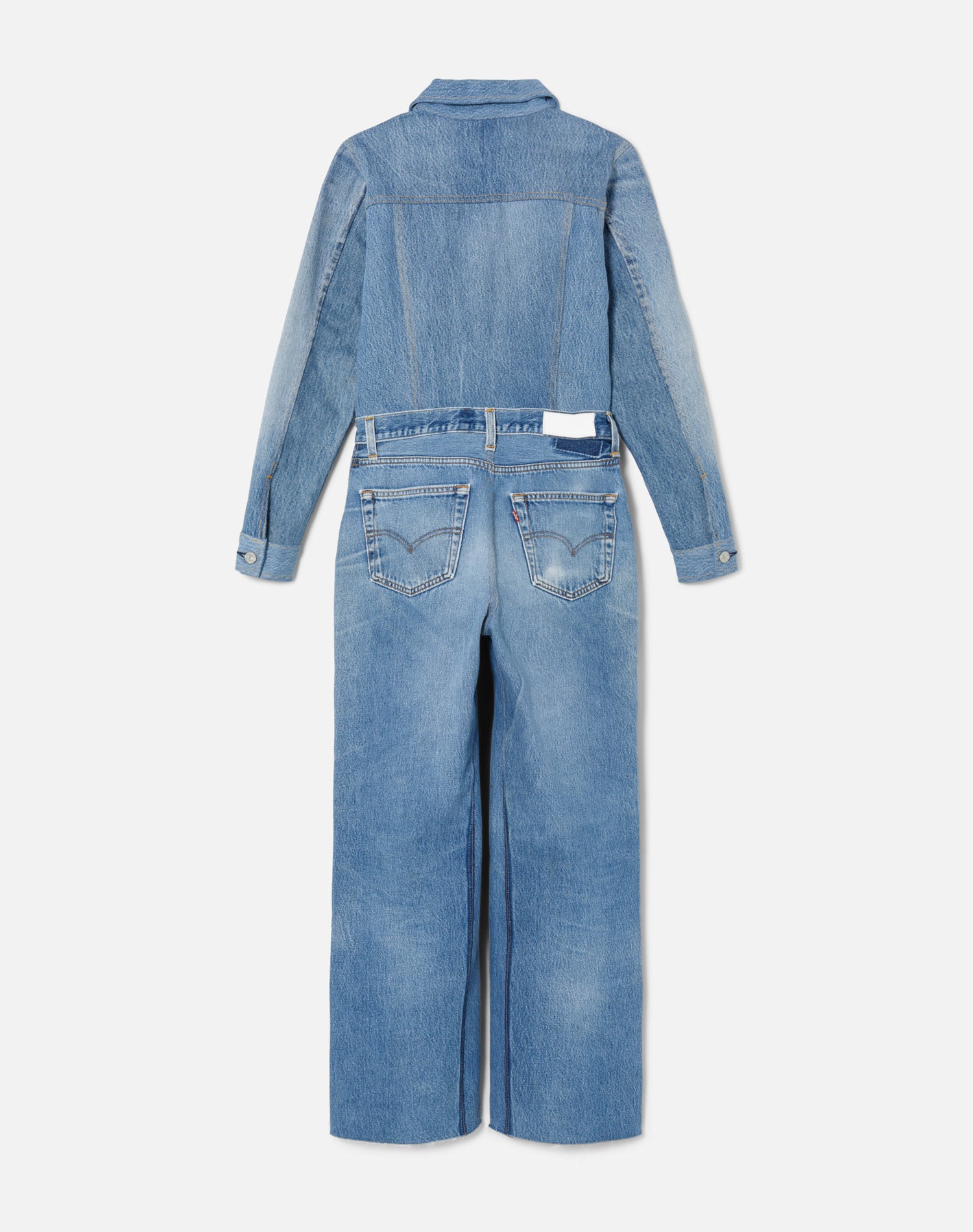 Combinaison à jambes larges - Indigo
