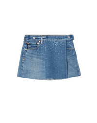 Wrap skirt - Indigo