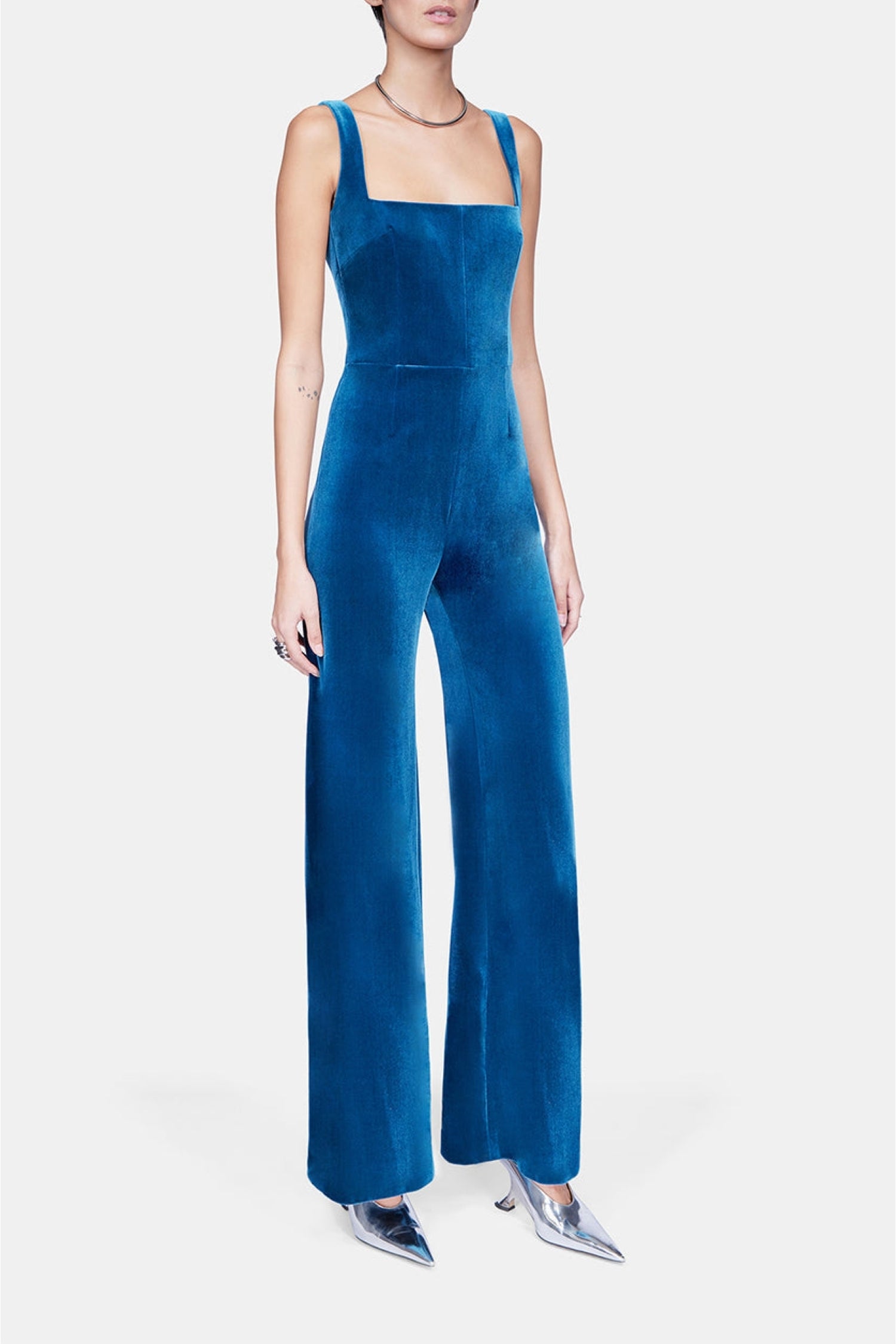 Combinaison Vesper en velours - Lagoon