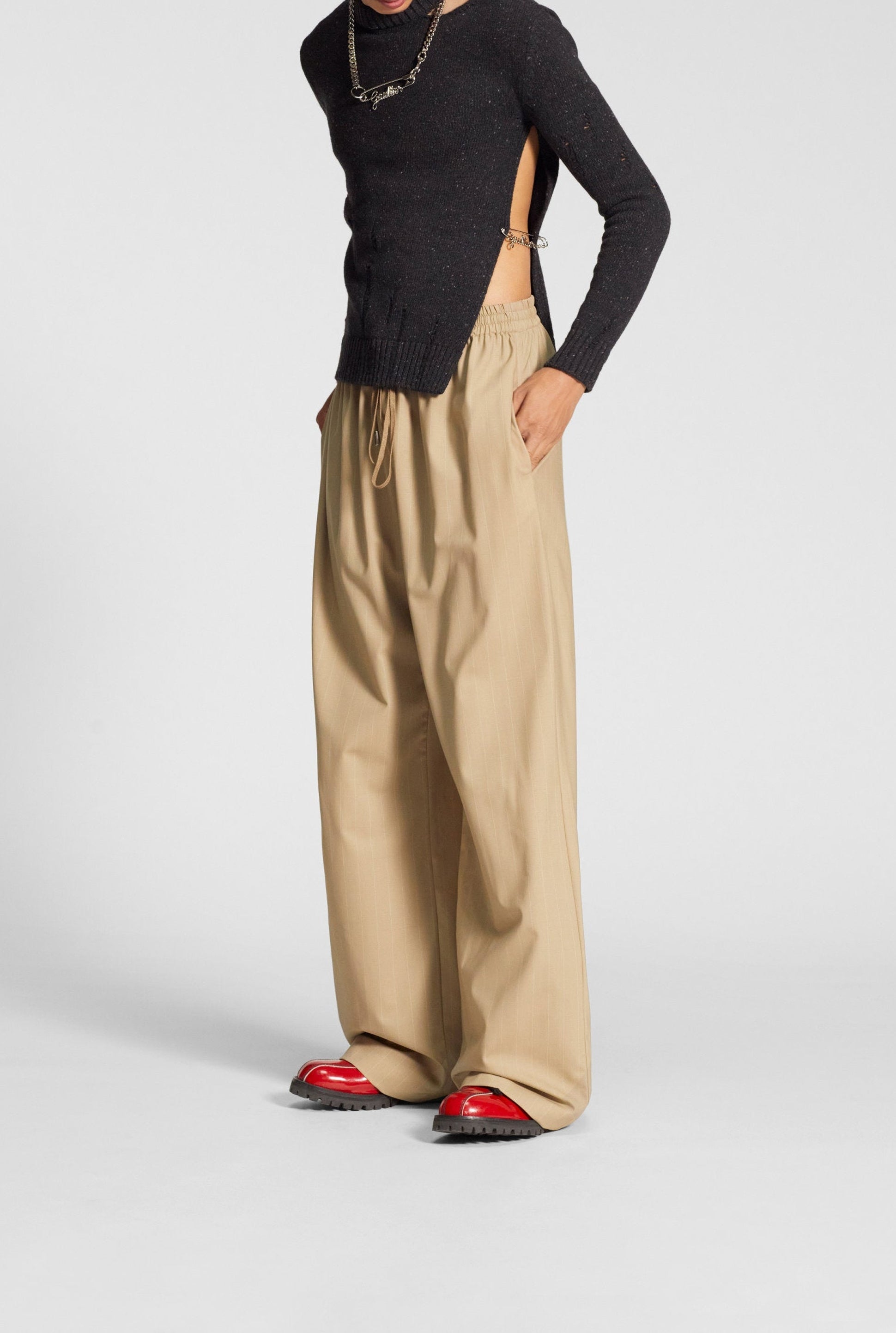 Pull unisexe Les Punks en laine - Dark Grey