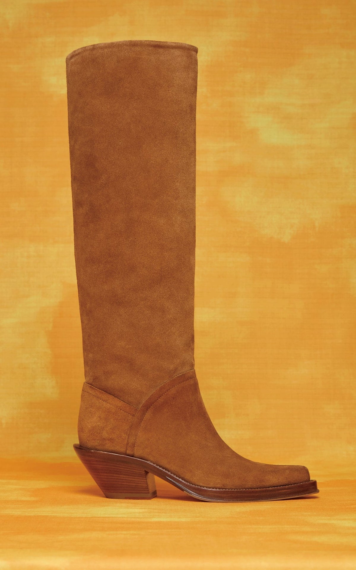 Cognac / Bottes Camero 50 en cuir - Cognac