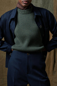 NAVY VESTE CASUAL FABIEN